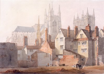 Oud Westminster, 1811 door David Cox